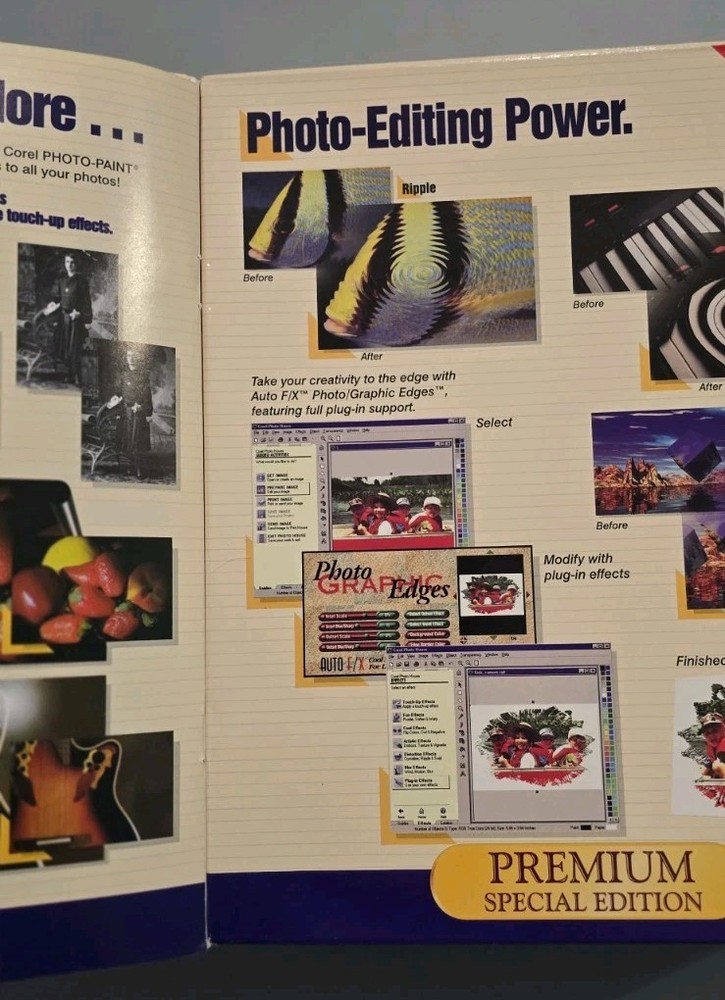 Corel Print House Magic Premium PC-CD Software – Complete 6 Discs CIB