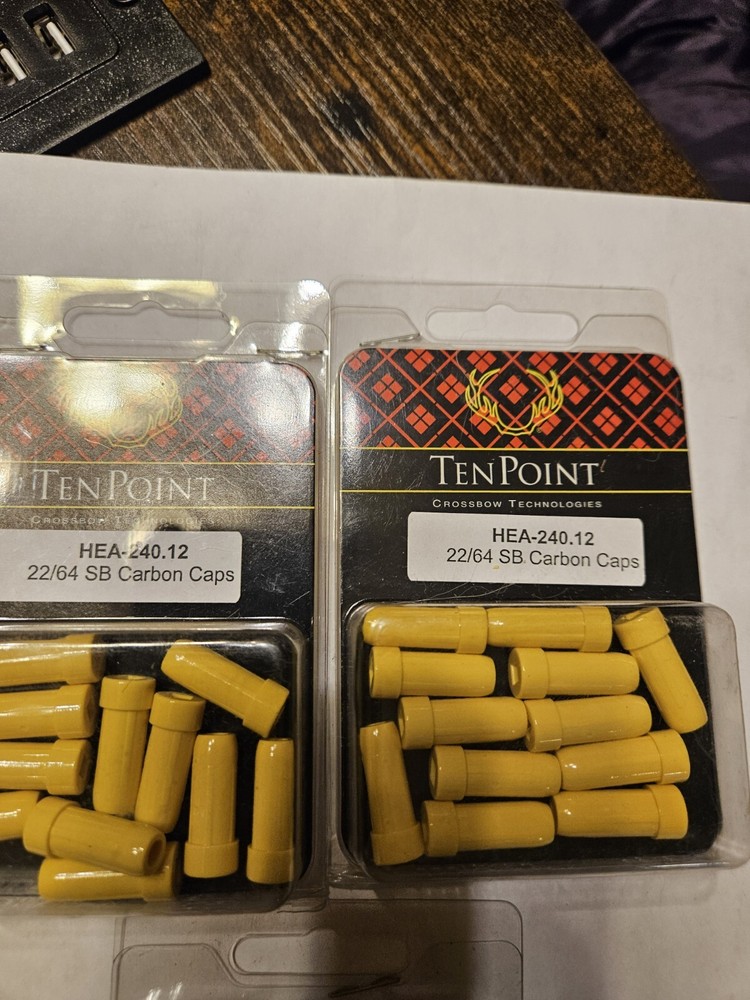 Ten Point SB Carbon Caps And Carbon Inserts 22/64