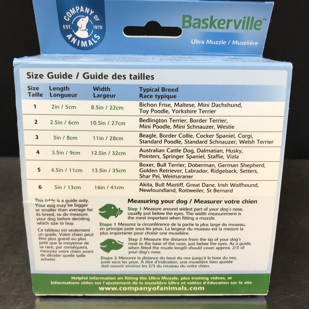 Baskerville Ultra Muzzle Dog Comfortable Plastic Mesh Basket Black Size 3