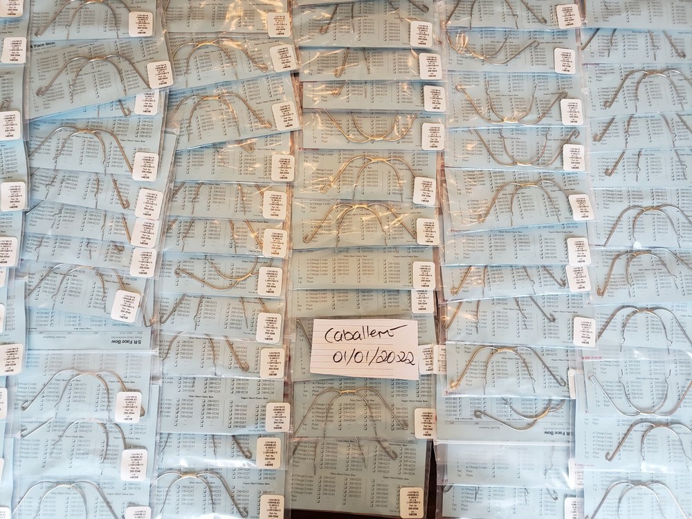 MASSIVE  Orthodontic Headgear ,bow ,straps lot