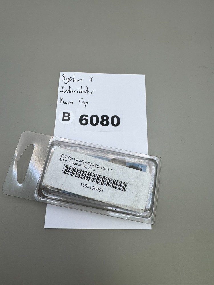 System X Intimidator Ram Cap-Gloss Black