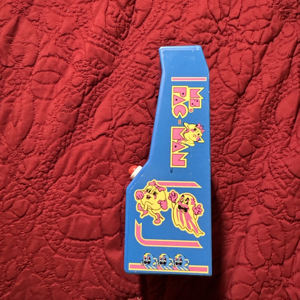 Ms. Pac-Man Retro Mini Arcade Game 6" Console Works!