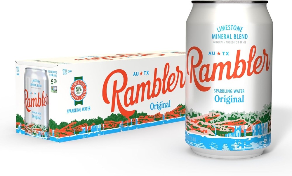 Original, Texas Limestone Mineral Blend, AUTX  Sparkling Water
