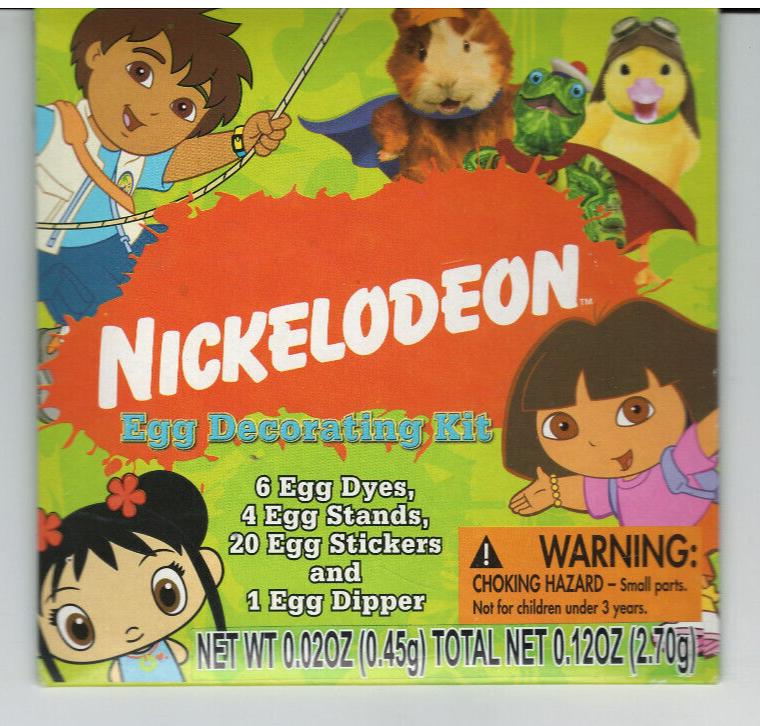 Go Diego Go Easter Egg Decorating Kit Nickelodeon NEW