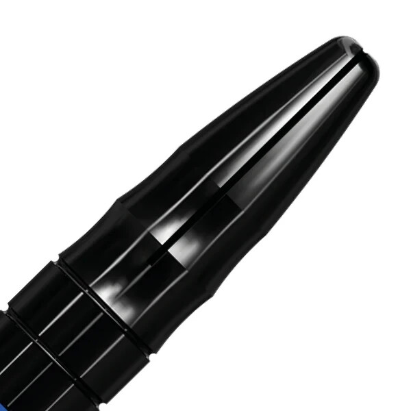 MEDIUM MISSION SABRE POLYCARBONATE DART SHAFTS BLUE WITH BLACK TOP