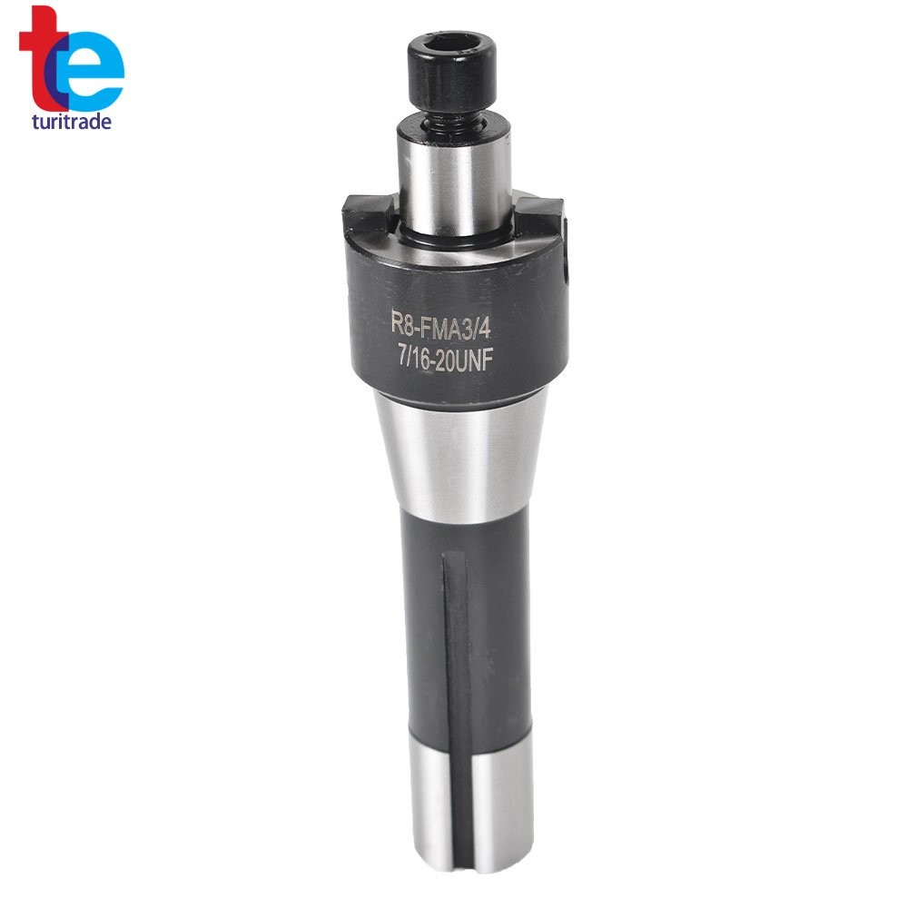 3/4" R8 SHANK SHELL MILLING ARBOR ADAPTER HOLDER FOR MACHINE