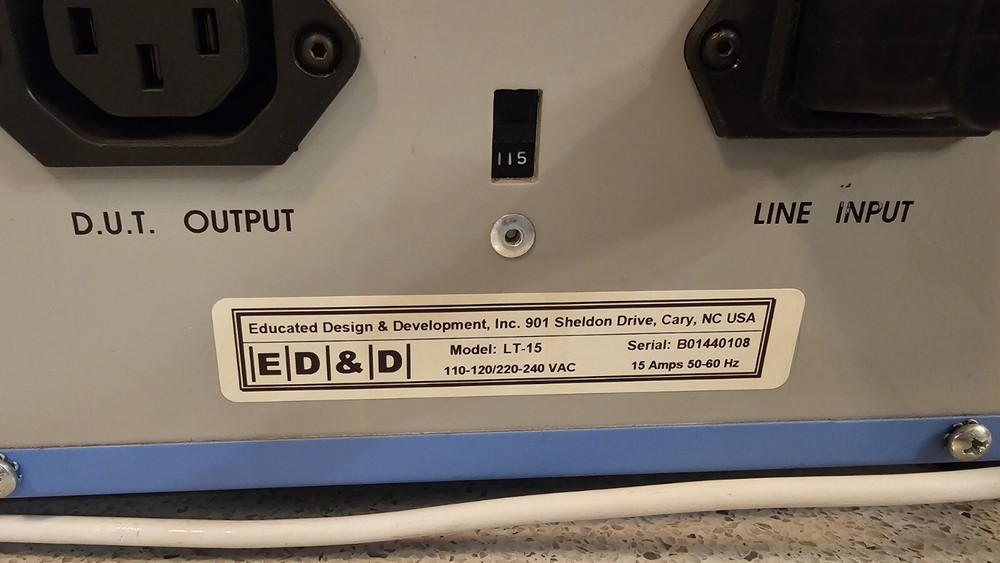 Digital Leakage Current Tester, ED&D/Educated Design & Development LT-15