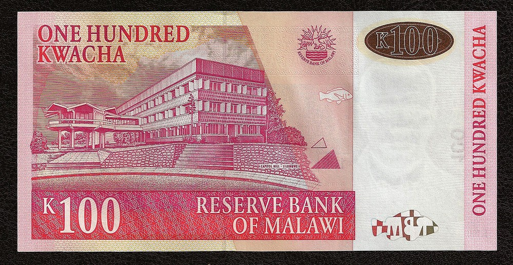 MALAWI 100 Kwacha 2005 P-54 UNC Uncirculated