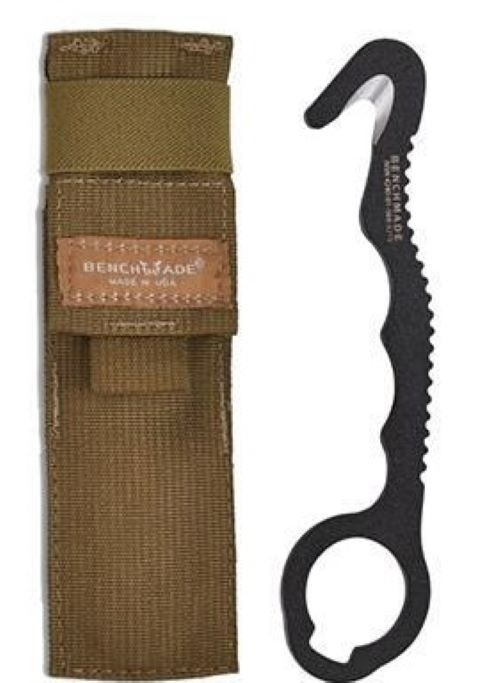 Benchmade 8 Rescue Hook Strap Cutter Coyote