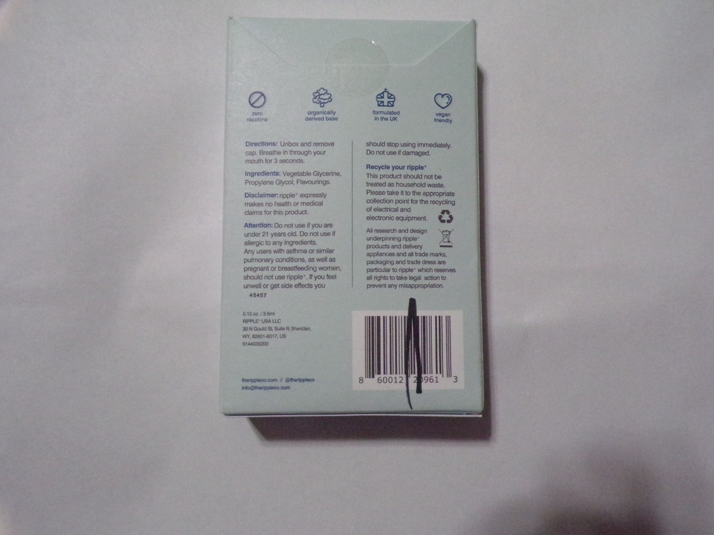 RIPPLE - RELAX AROMATIC DIFFUSER JASMINE AROMA