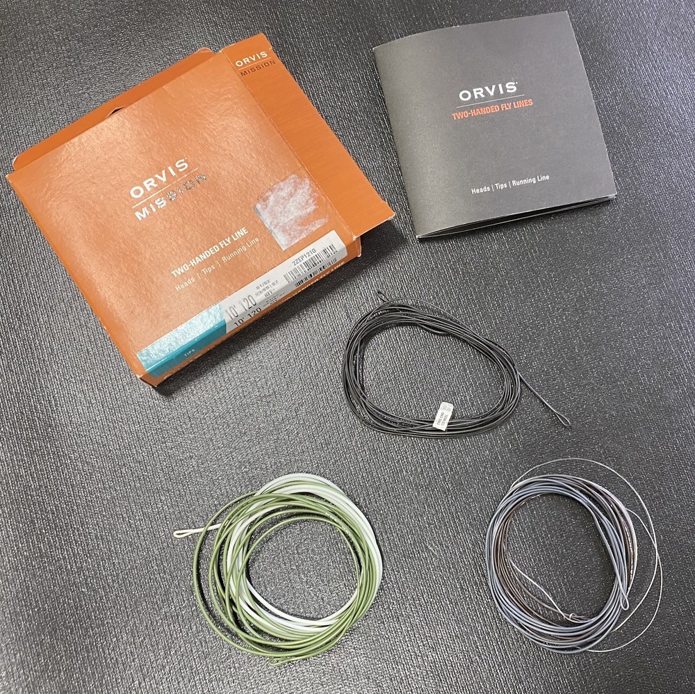 Orvis 120G Mission Tips Pack, 3 Piece Pack And Leader Wallet, Original Packaging