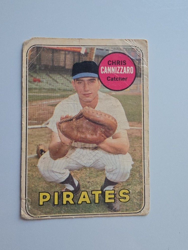 1969 OPC CHRIS CANNIZZARO # 131 PIRATES