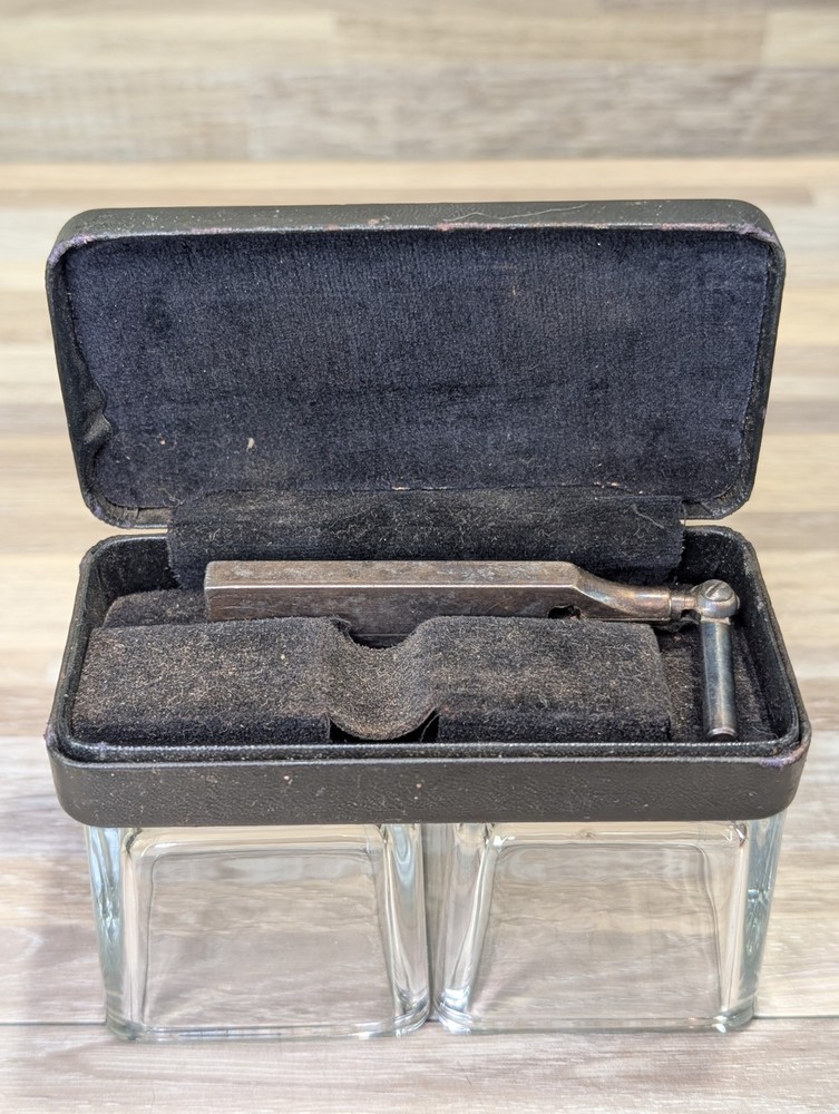 Starrett Last Word Dial Test Indicator INCOMPLETE Case and 1 Original Piece