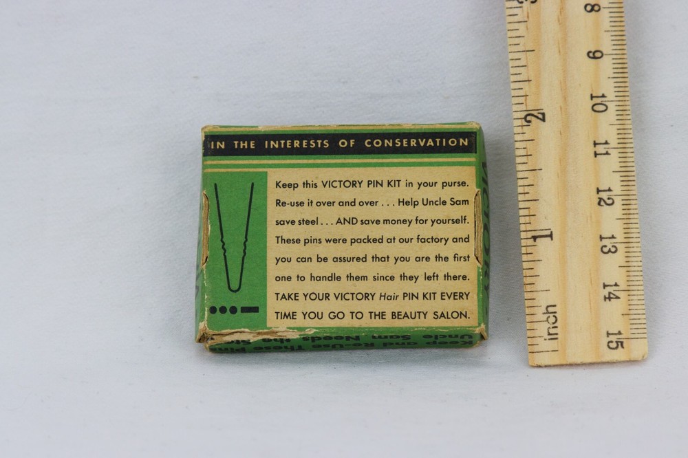 Victory Hair Pin Kit, Vintage, WWII?