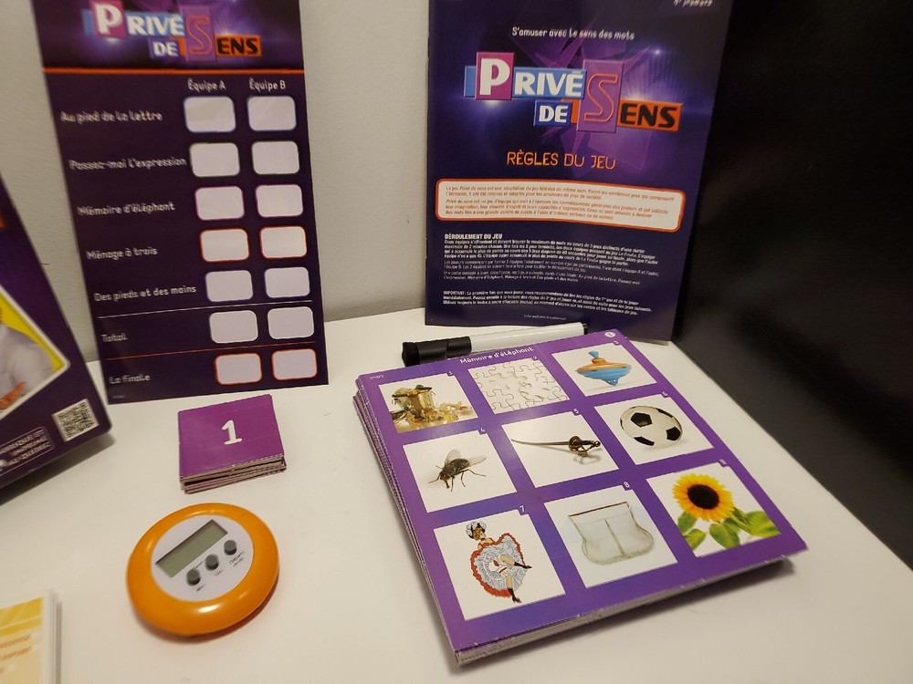 Privé De Sens - Jeu De Société - Game (J-0021)