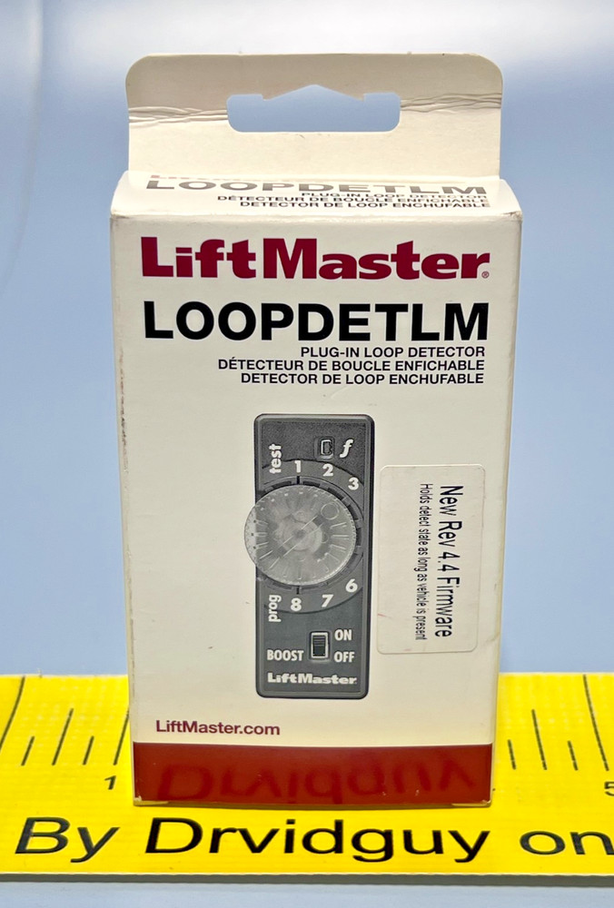 LiftMaster LOOPDETLM Plug-in Loop Detector, REV 4.4