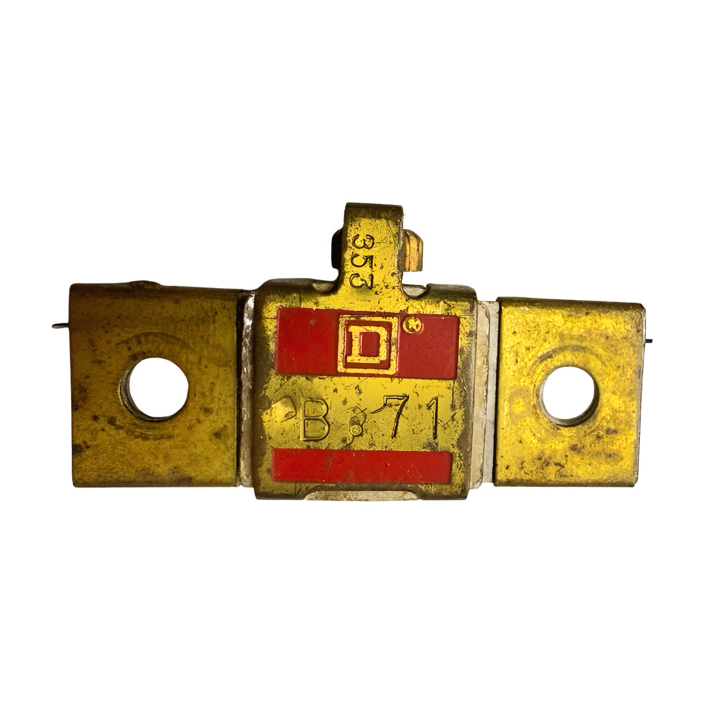 Square D B.71 Overload Relay Thermal Unit **Free Shipping**
