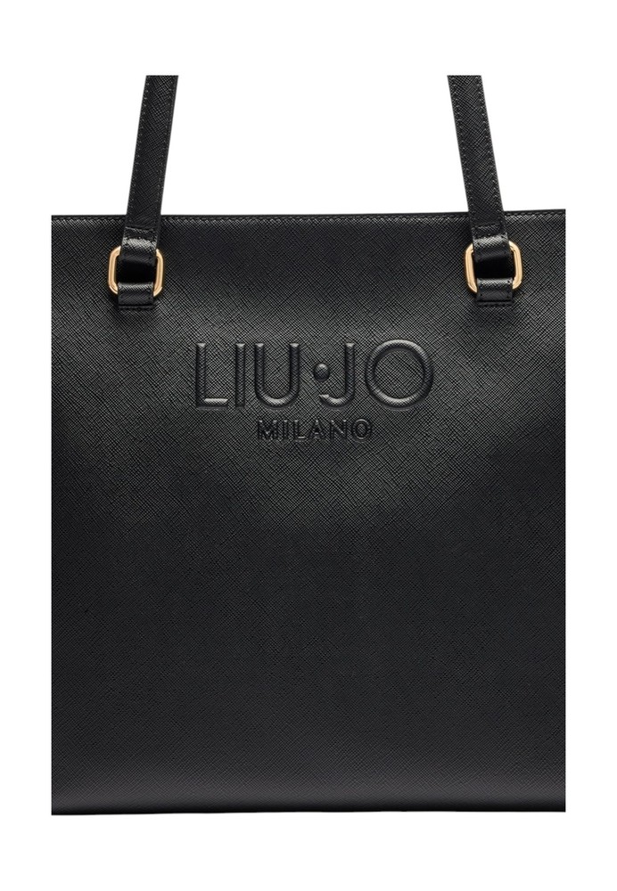 Liu Jo Black Polyethylene Handbag