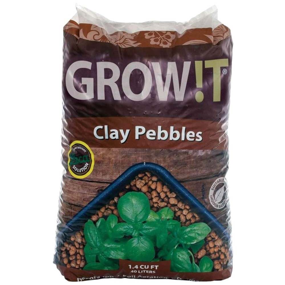 Natural Clay Pebbles for Aquaponics, Hydroponics
