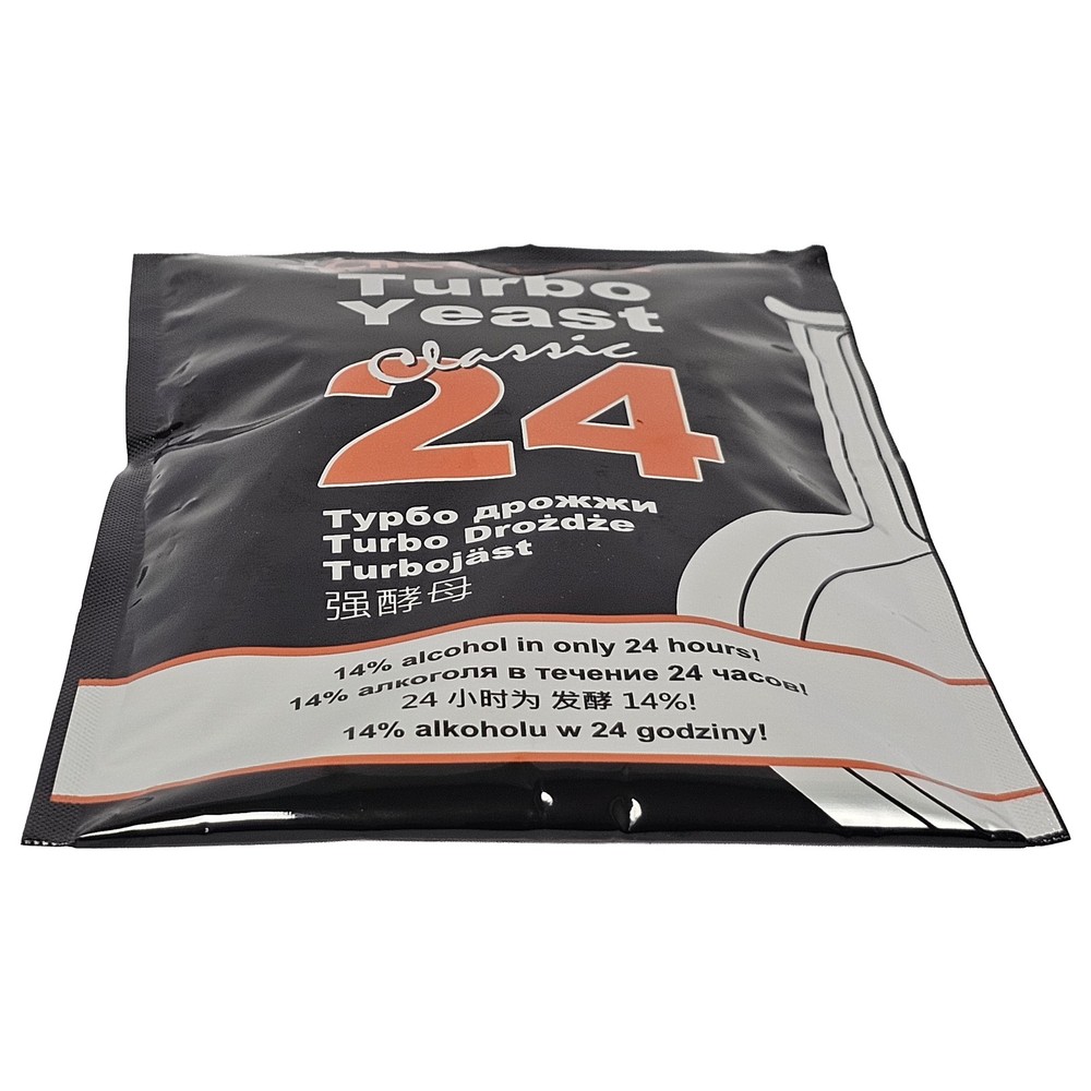Alcotec Turbo Yeast Classic 24 175g (Pack of 4)
