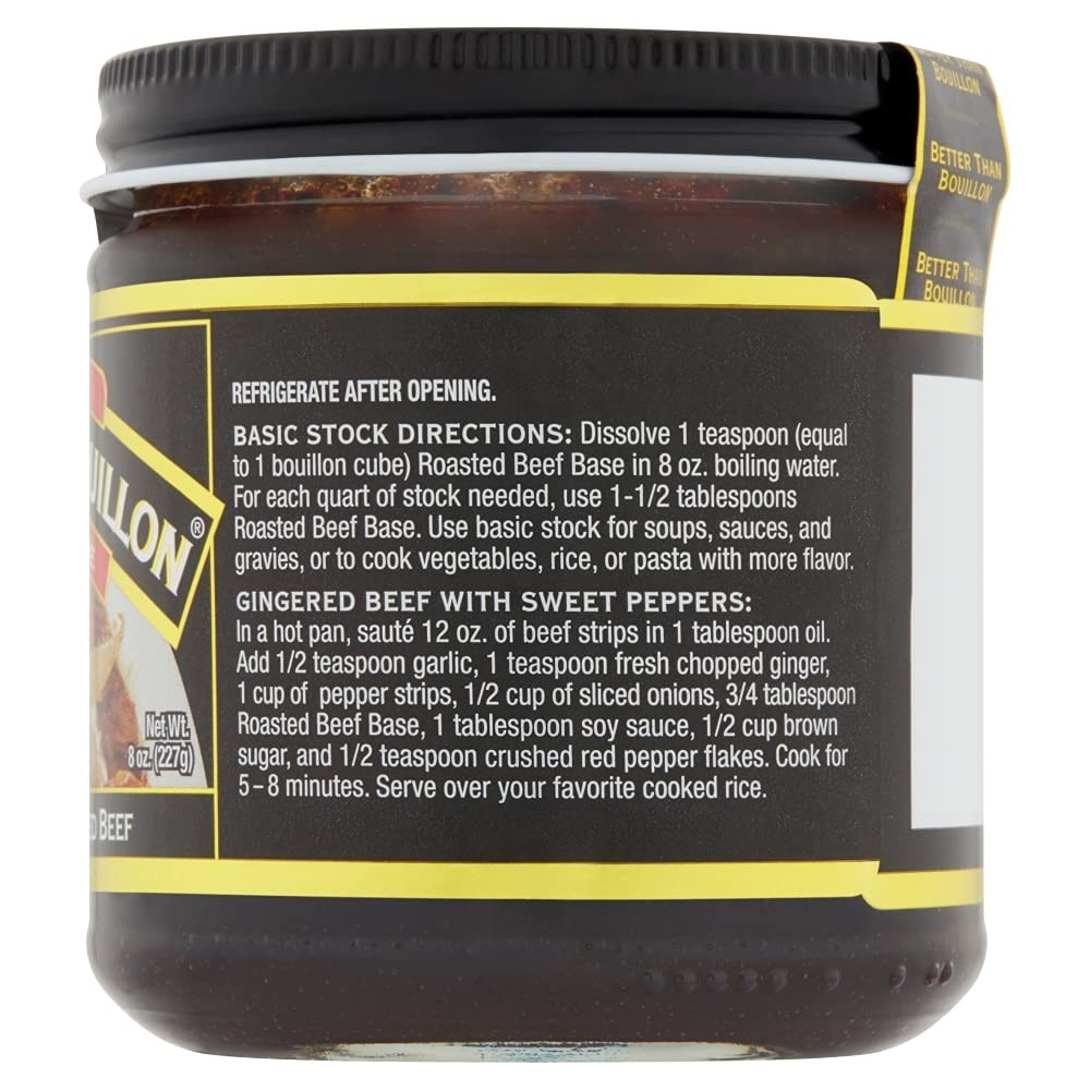 Better Than Bouillon Roasted Beef Base Concentrated Stock 1 Count Pack