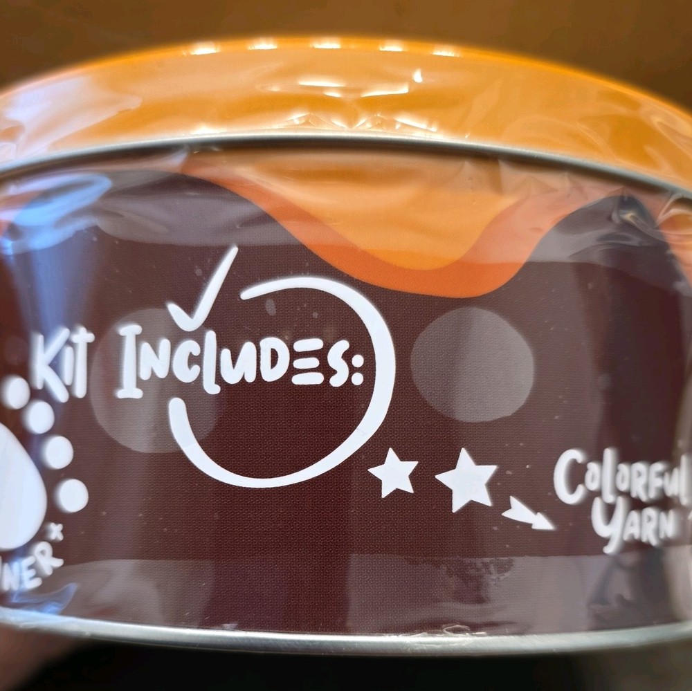 Cookie Box Crochet Kit for Beginners Bear Bruno NEW Read Description