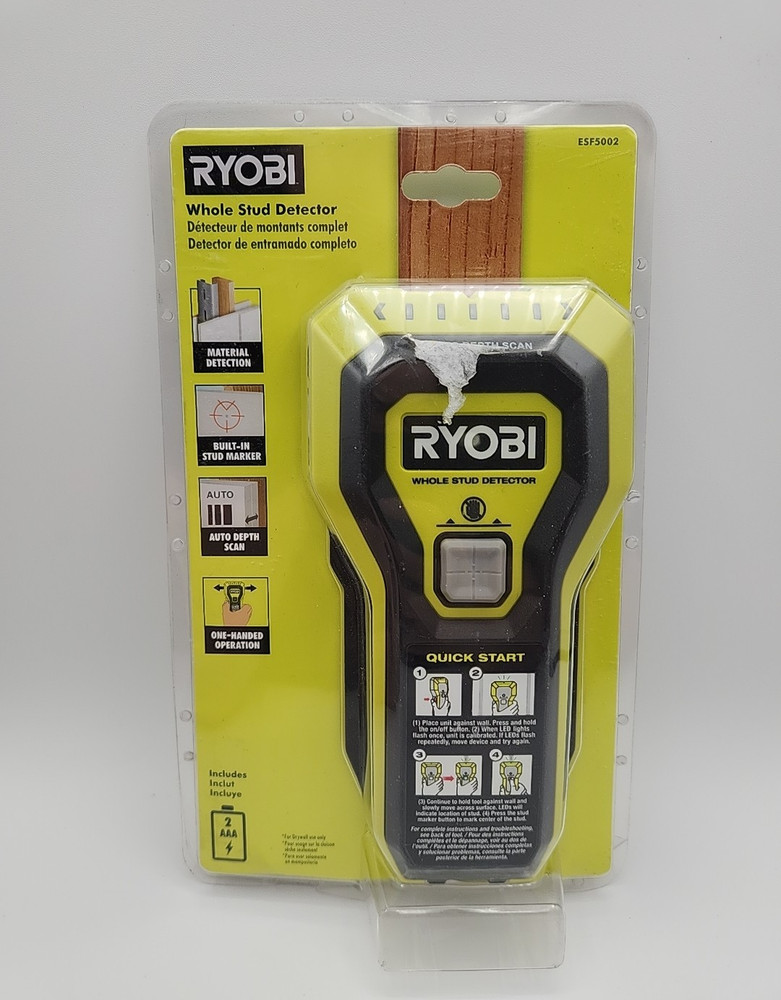 Ryobi Whole Stud Detector - ESF5002 | Open Box
