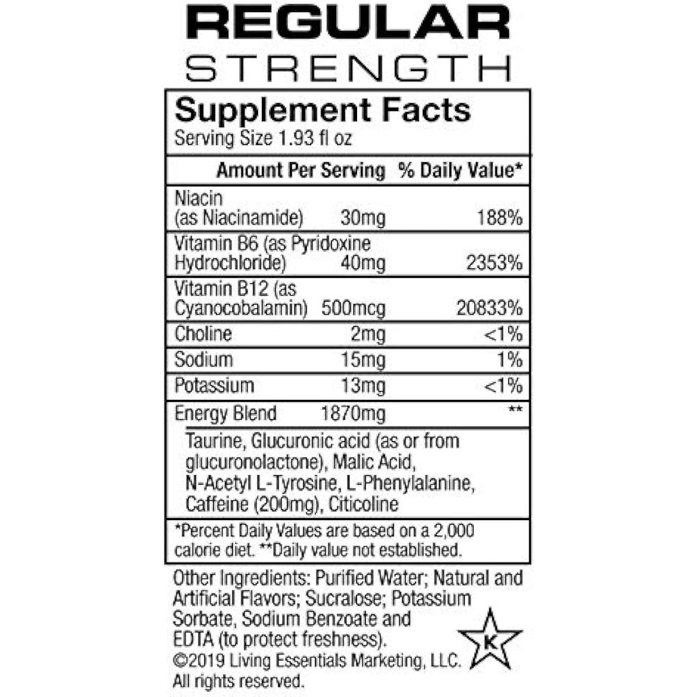 Regular Strength 5-hour ENERGY Shots � Berry � 24 Count
