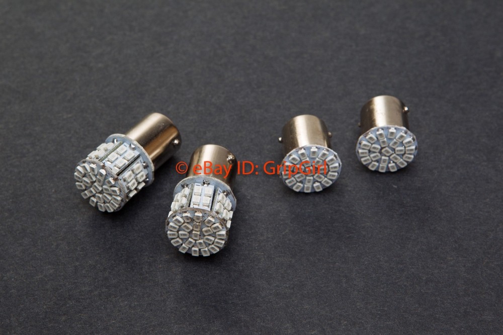 4x Piece Lot M1101/M1102 Military Trailer Tail Light 12v LED Replacement Bulbs