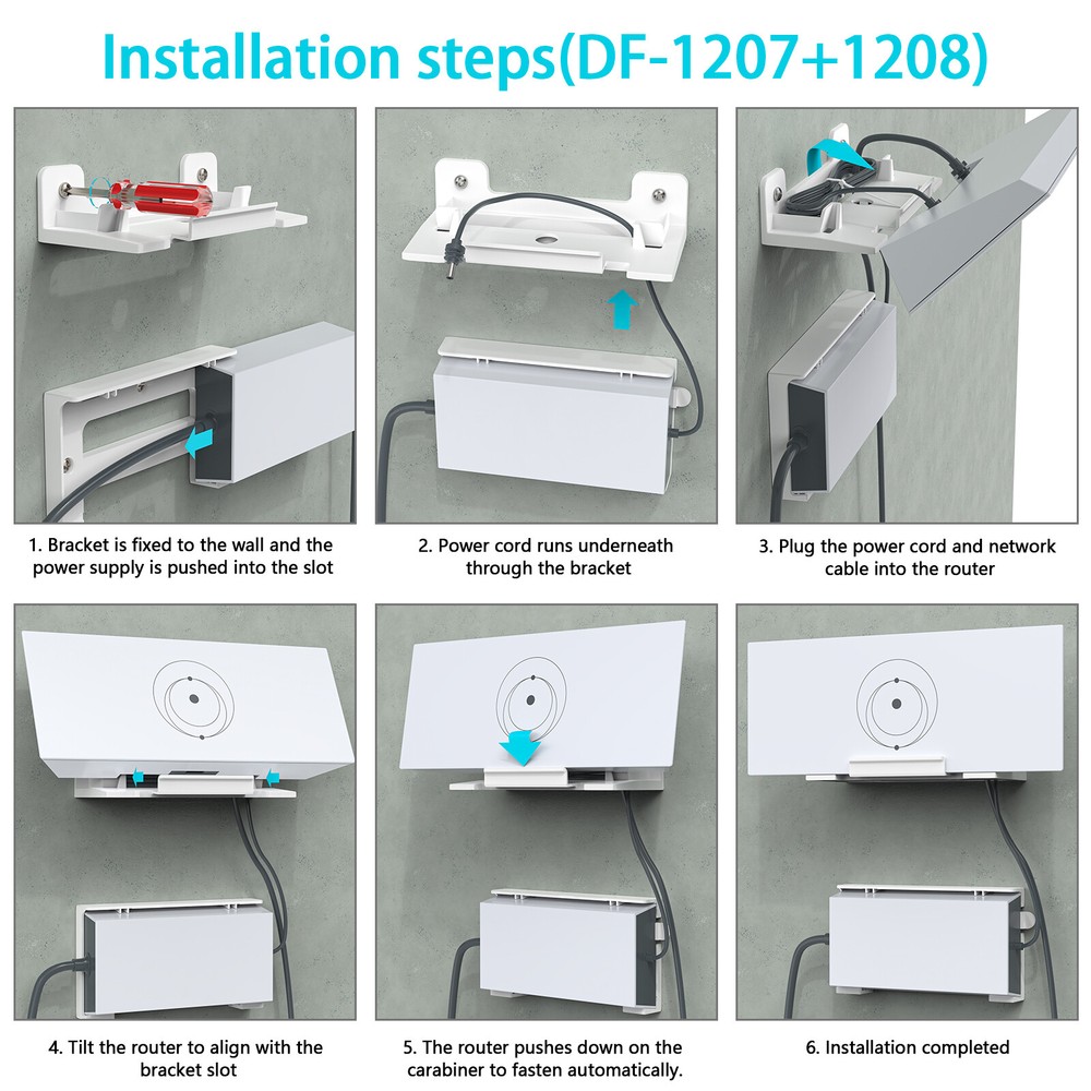 Dedicated Wall Supports for Starlink Gen 3 Router