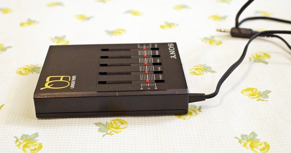 Sony SEQ-50 Walkman EQ Stereo Graphic Equalizer