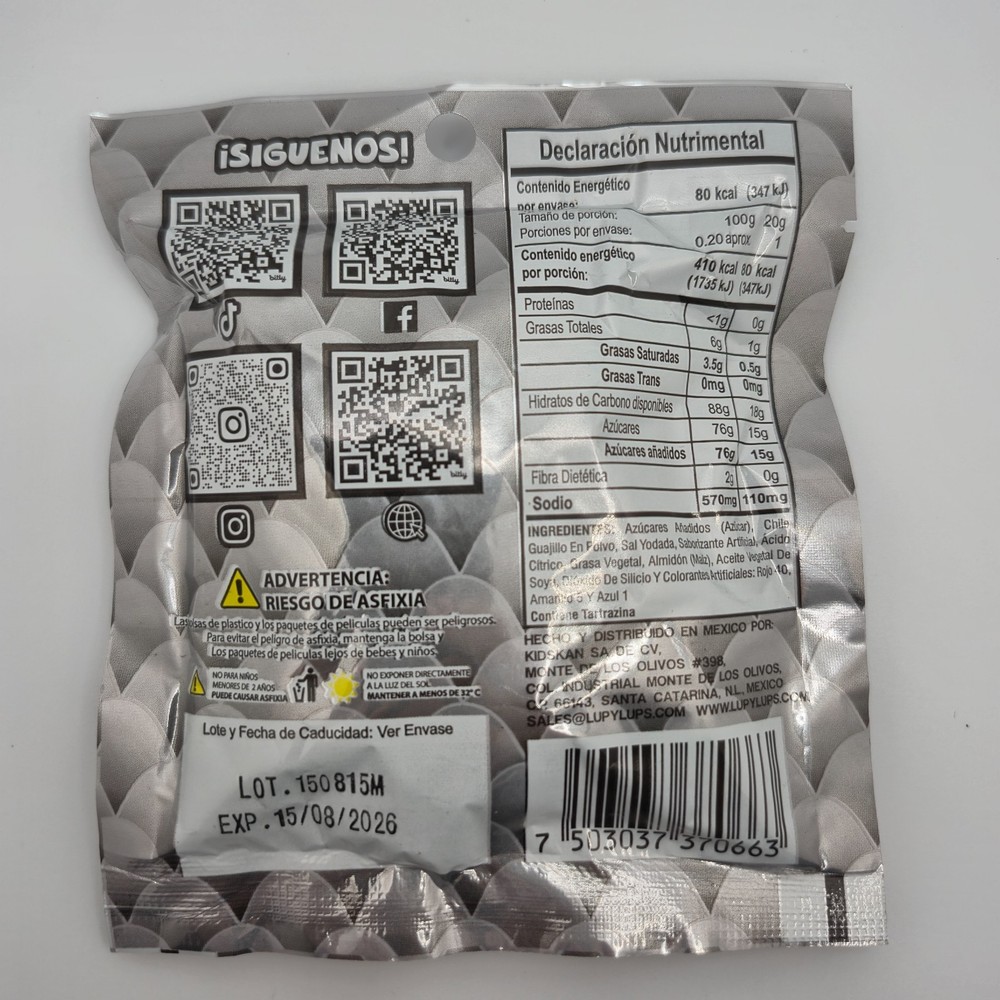 BARULLO ALGODON DE AZUCAR SPICY SANDIA 6PK