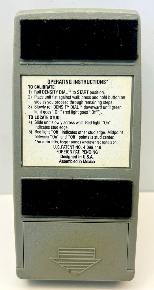 Vintage Zircon Stud Sensor Wall Stud Finder Stud Sensor USA