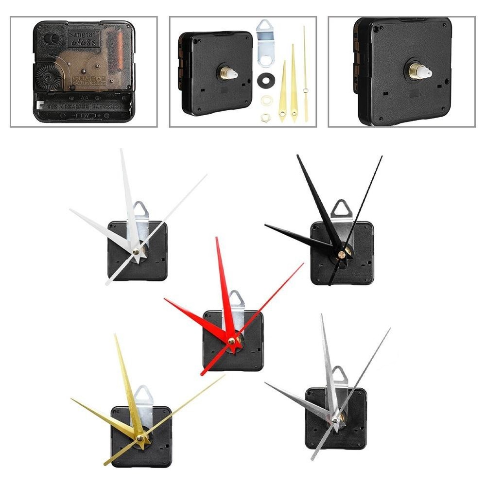 Silent DIY Quartz Wall Clock Replacement Movement Kit High Performance
