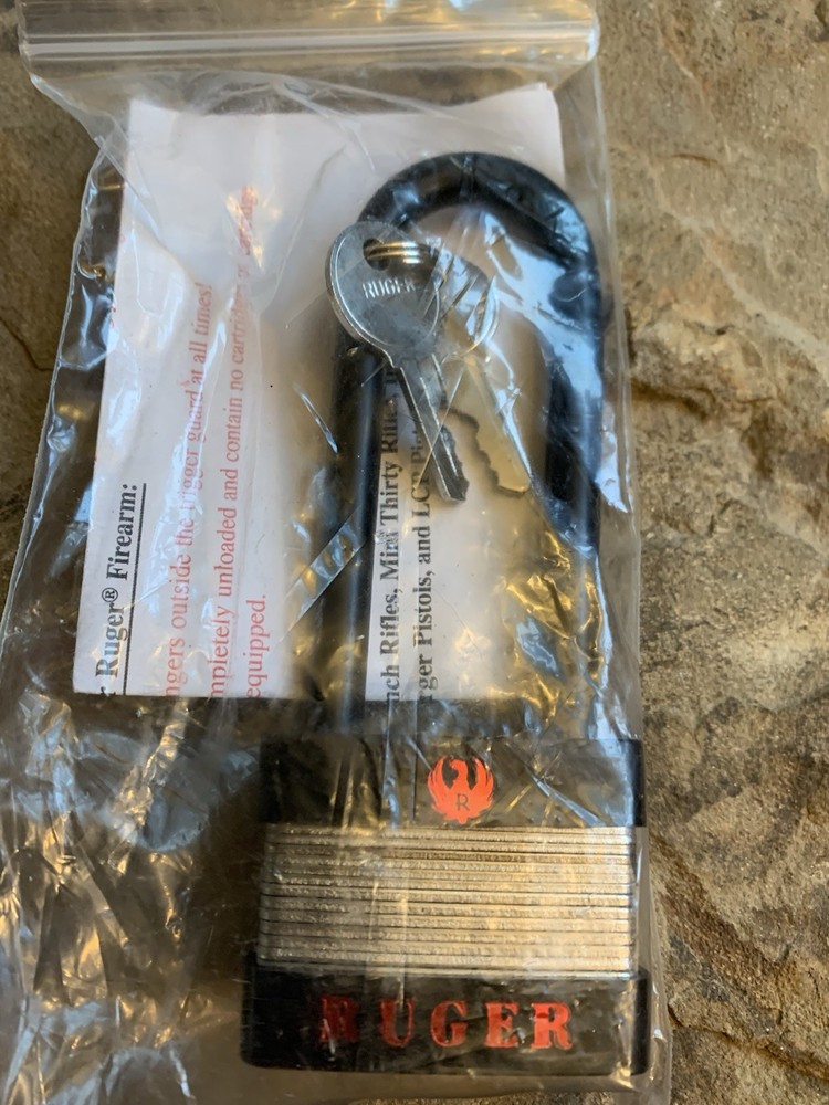 Ruger Firearms Padlock. 50mm. New.