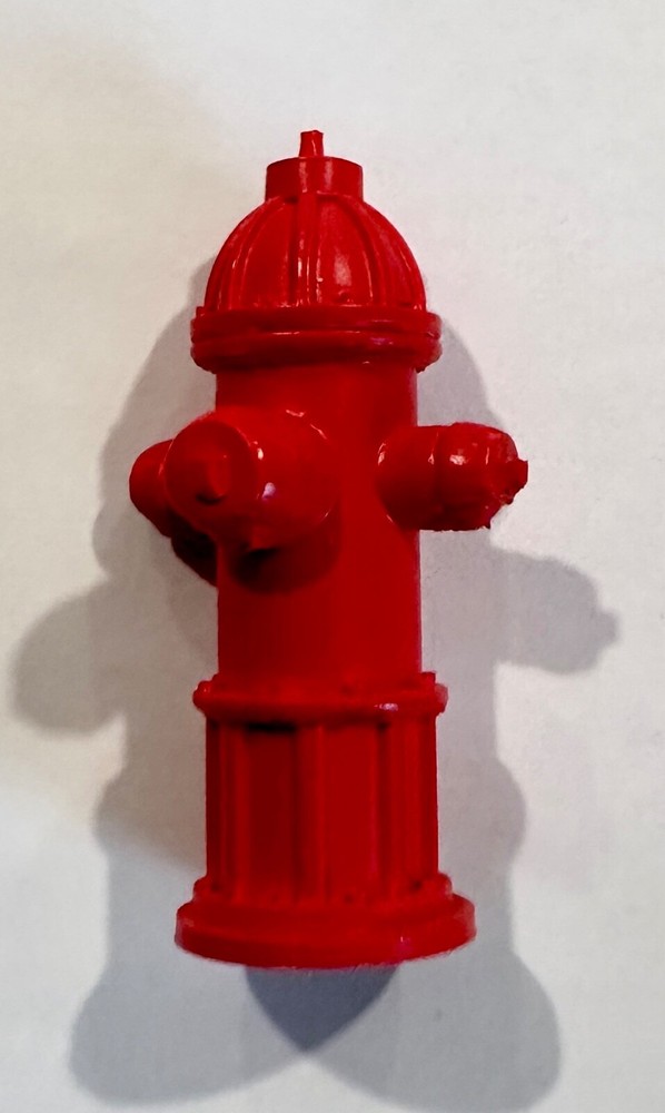 RTR Painted - N Scale 3D Resin Printed Fire Hydrants 10 Pack
