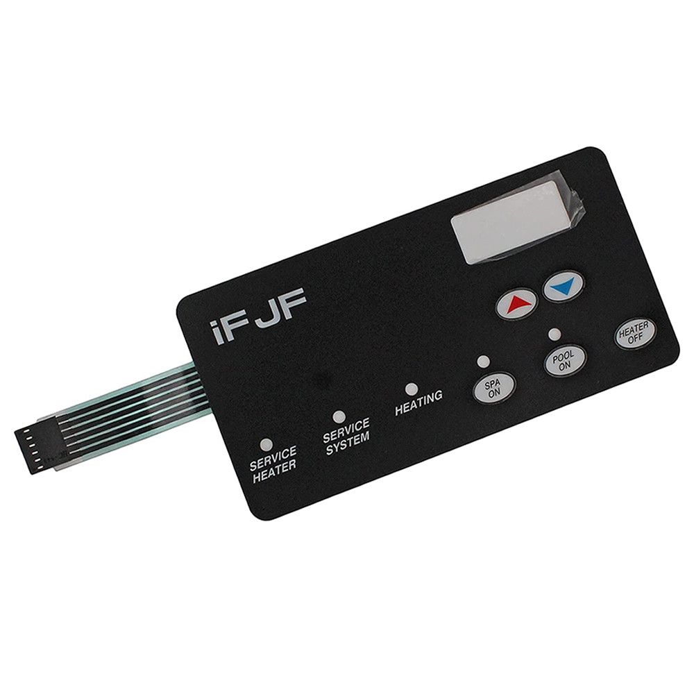 2X Membrane Switch Fit For Pentair Pool Heater 472610Z & Sta-Rite 42002-0029Z