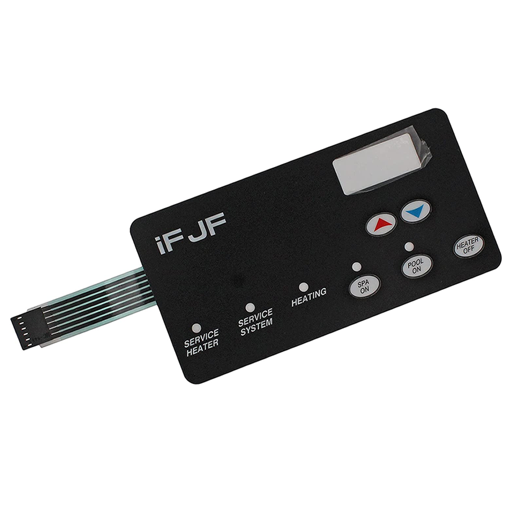 2XMembrane Switch Compatible Pentair Pool Heater 472610Z & Sta-Rite 42002-0029Z