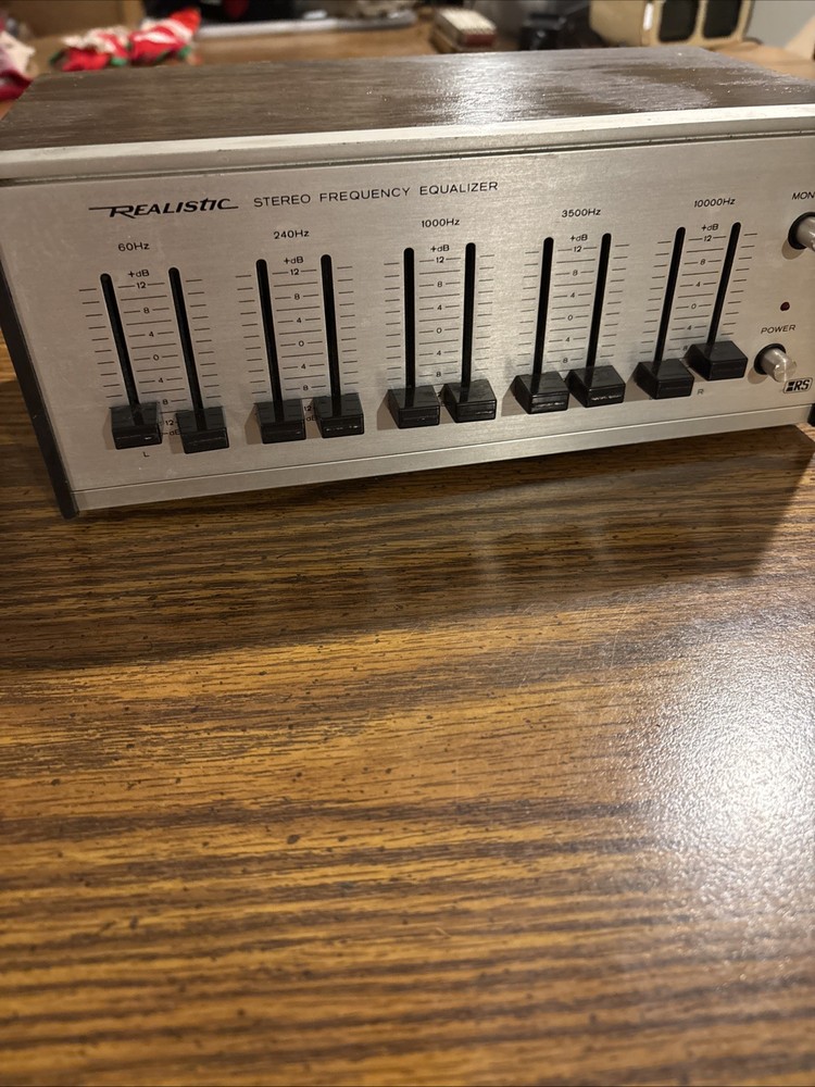 Vintage Realistic 31-1987 Stereo Frequency Equalizer - Tested