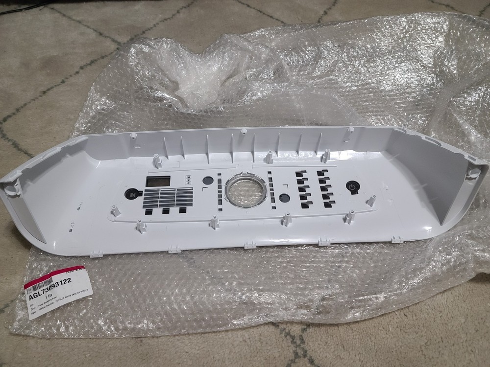 AGL73093122 Kenmore Elite washer panel