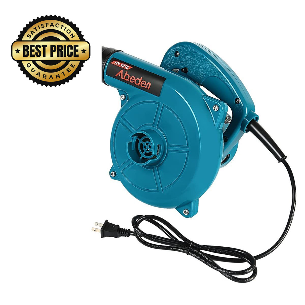 Corded Electric Leaf Blower,2 in 1 Small Handheld Lightweight Blue