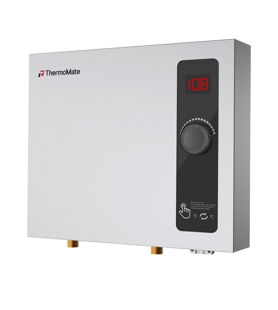 14kW Tankless Water Heater Self-Modulating Electric Instant Hot Boiler Bathroom