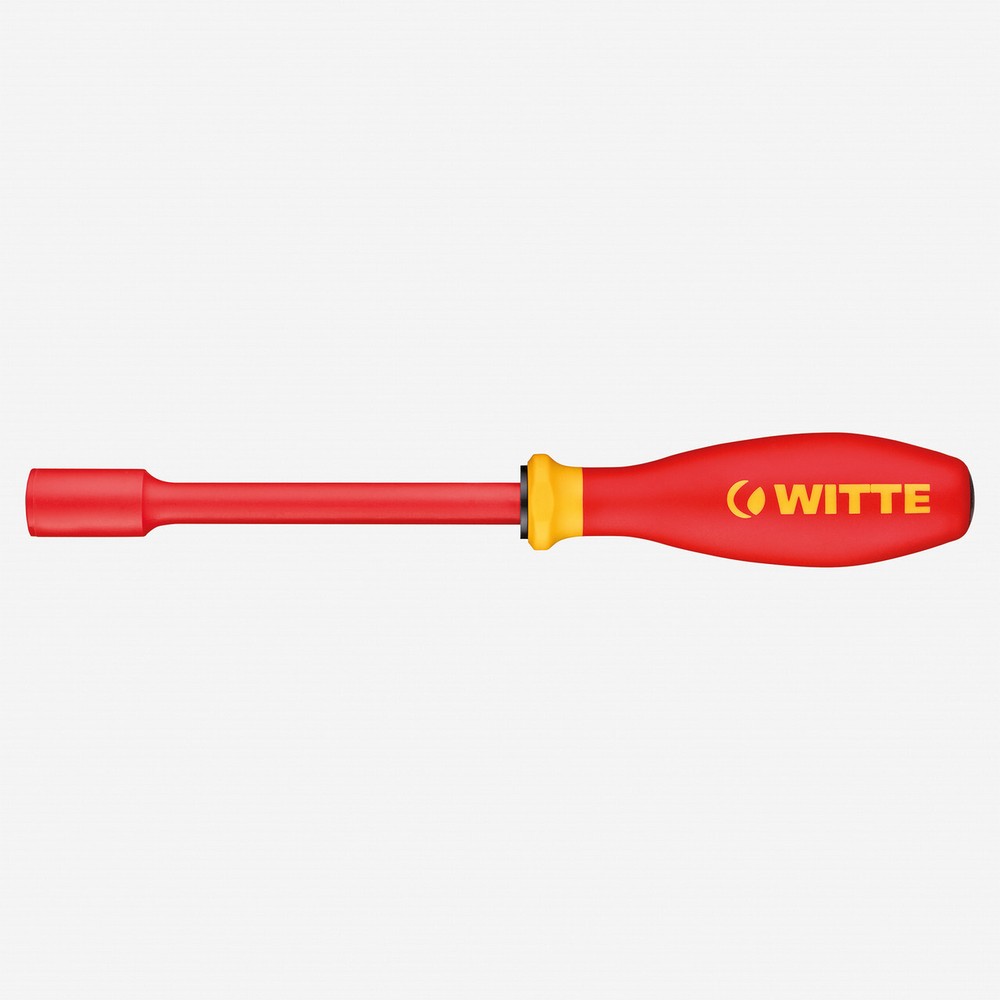Witte Pro VDE Metric Nutdriver, 7.0 x 125mm