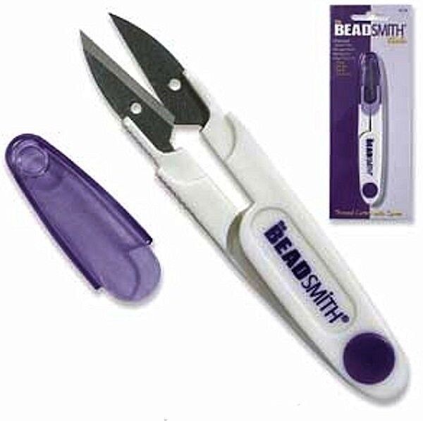 Bead Smith Thread Cutter with Cover Great for Cutting Thread, Thin Wire & more