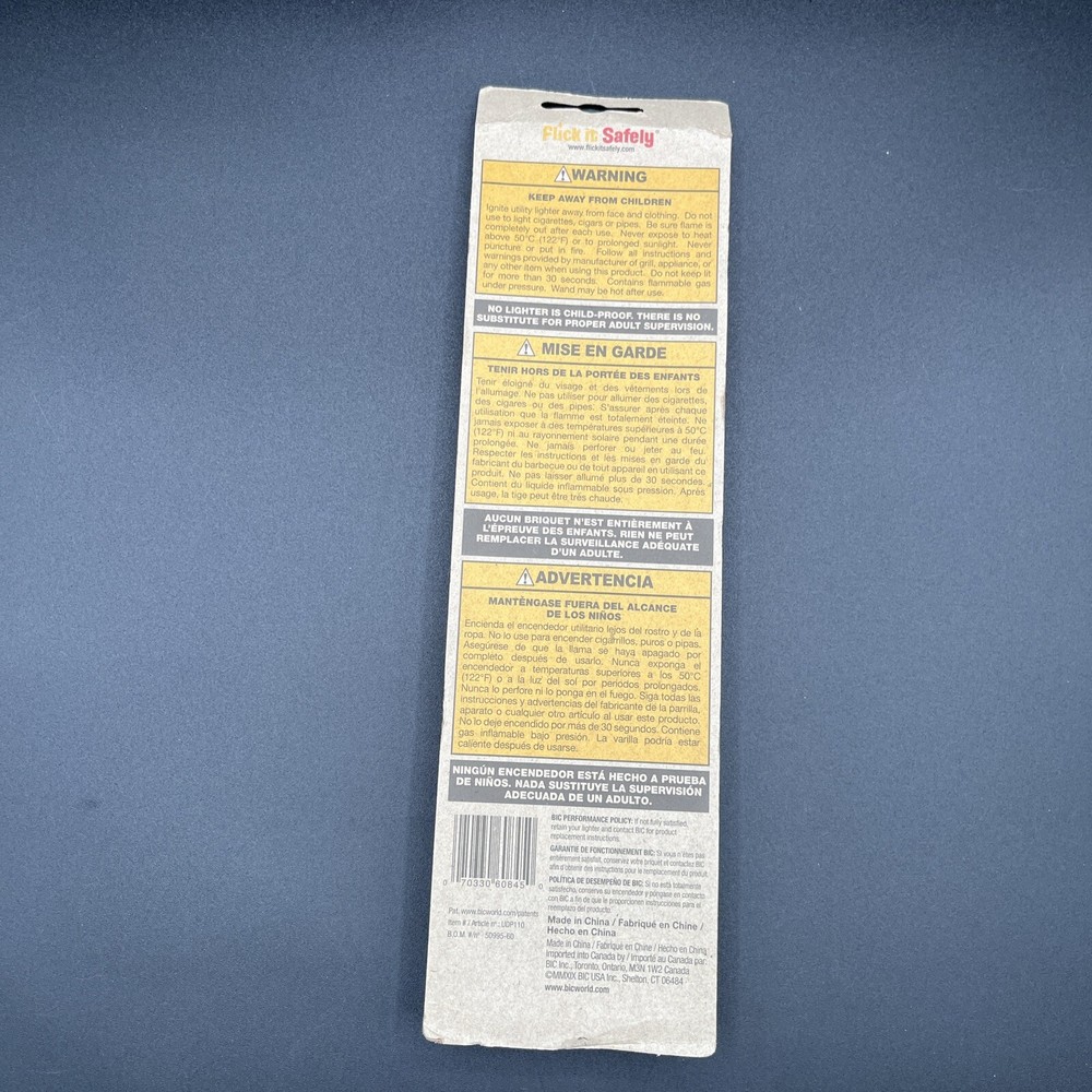 1 Bic Multi-Purpose Classic Edition Lighter Random Color Unless Requested