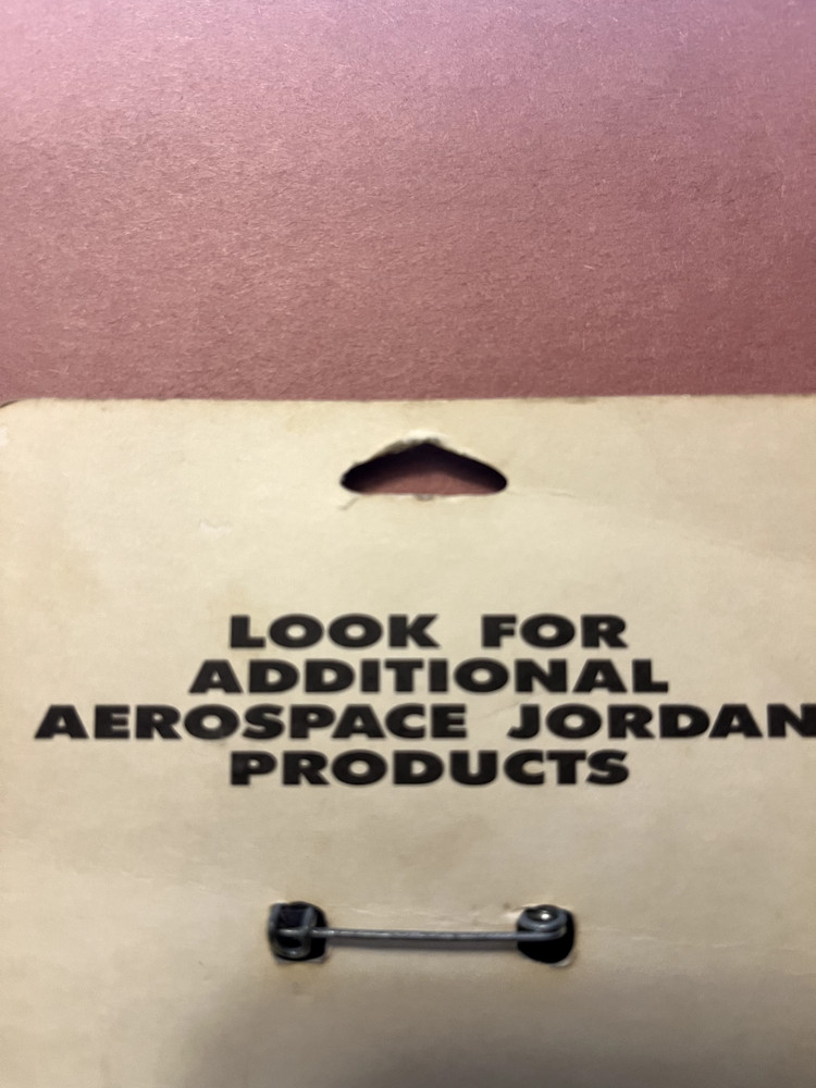 1993 Jordan Nike Aerospace Aerospace Space Jam Michael Jordan Button