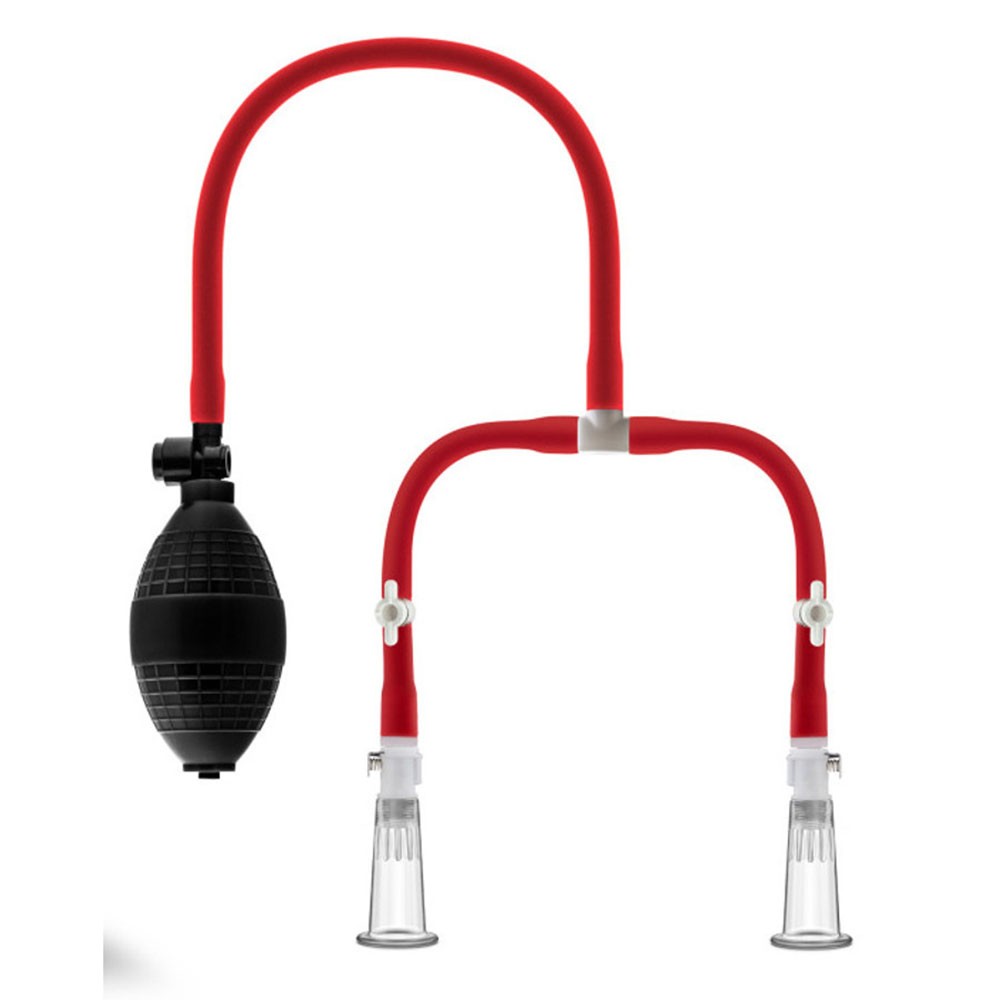 Clitoral Pump System w/ Clit & Nipple Air Tight Interchangeable Cylinders
