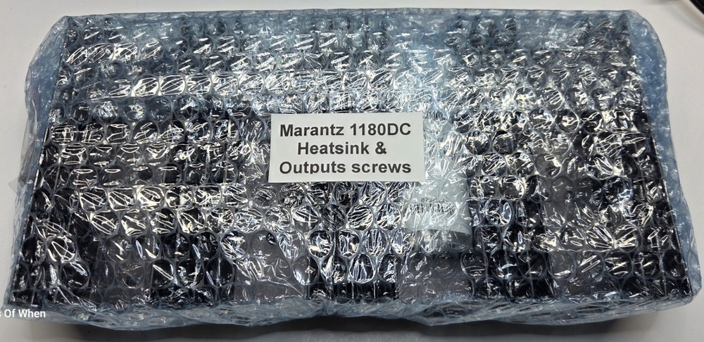 Marantz 1180DC Driver Heatsink with output screws