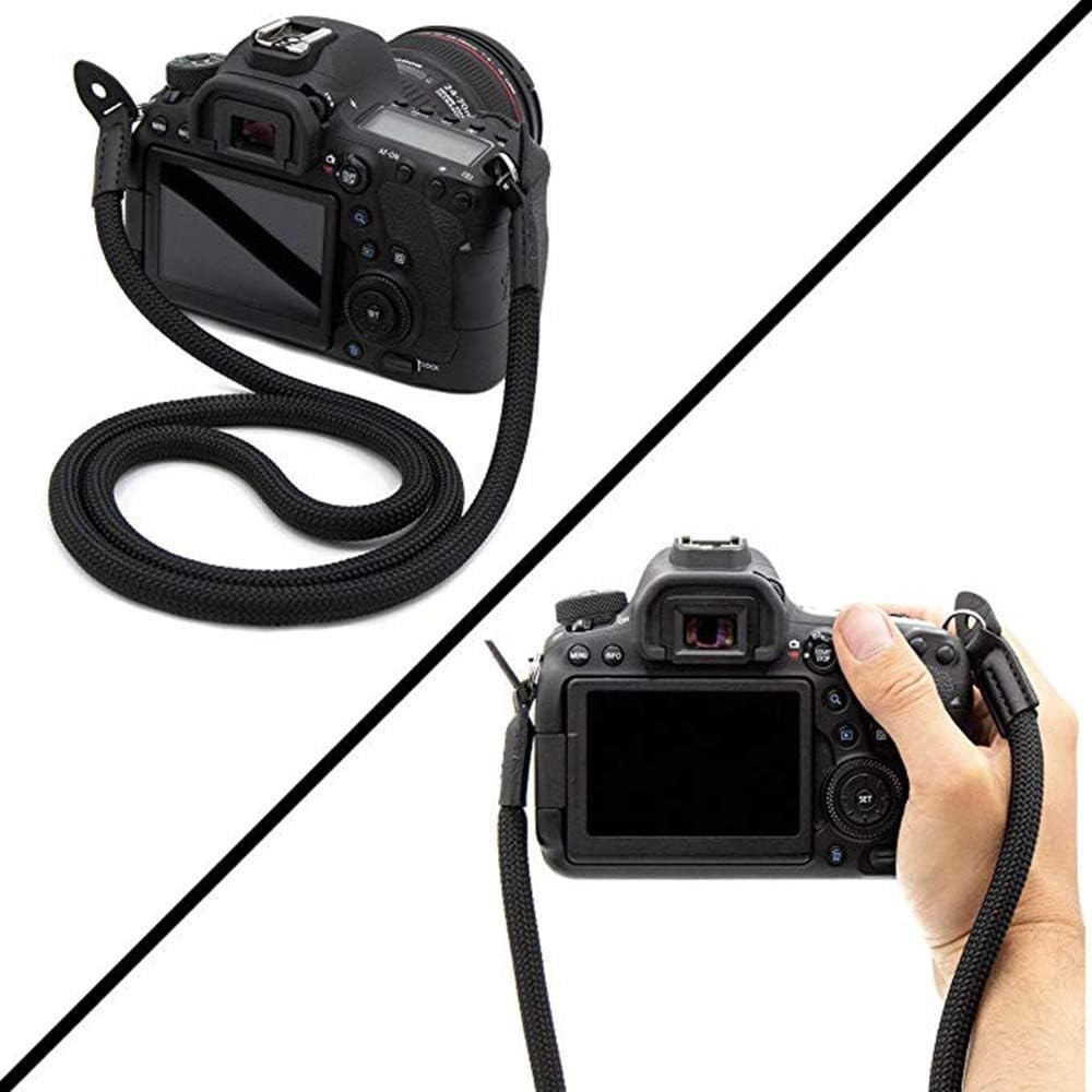 Camera Strap Vintage 100cm Nylon Climbing Rope Camera Neck Shoulder Strap for...