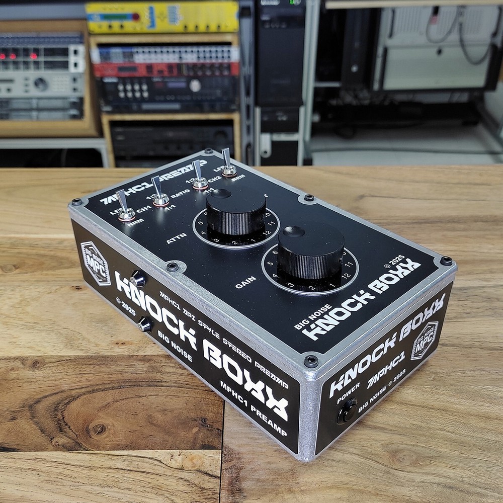 Knock-Boxx MPHC1 Stereo Pre-Amp with API Audio Transformers
